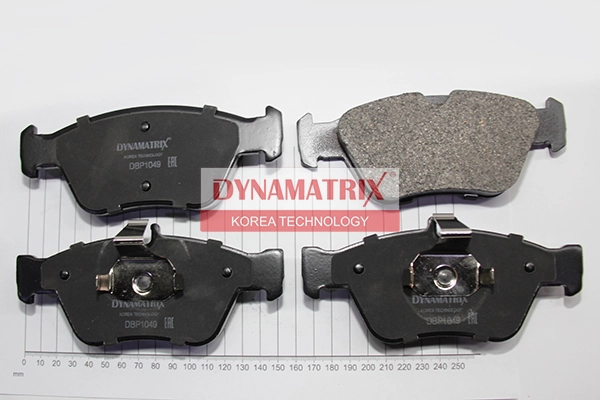Колодки тормозные дисковые DYNAMATRIX-KOREA DBP1049