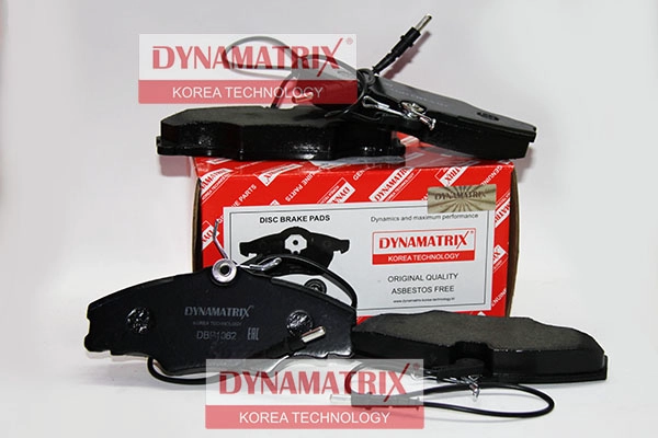 К-кт колодок для диск.тормозов DYNAMATRIX-KOREA DBP1062