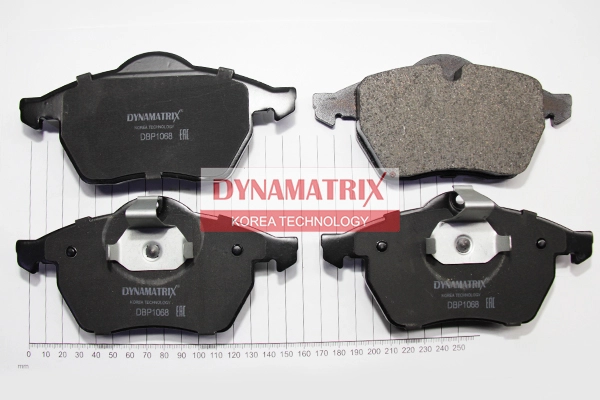 Комплект тормозных колодок DYNAMATRIX-KOREA DBP1068