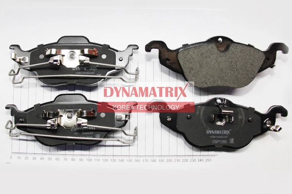 Колодки тормозные дисковые DYNAMATRIX-KOREA DBP1293