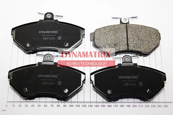 Комплект тормозных колодок DYNAMATRIX-KOREA DBP1312