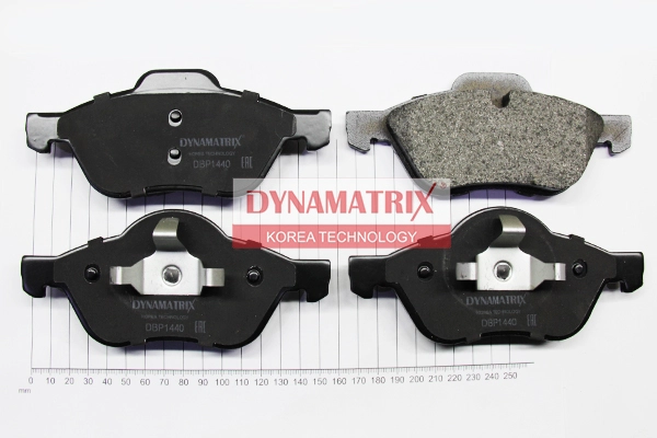 Колодки тормозные дисковые DYNAMATRIX-KOREA DBP1440