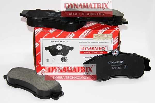 Комплект тормозных колодок DYNAMATRIX-KOREA DBP1477