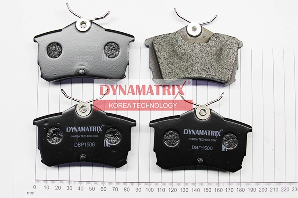 К-кт колодок для диск.тормозов DYNAMATRIX-KOREA DBP1506