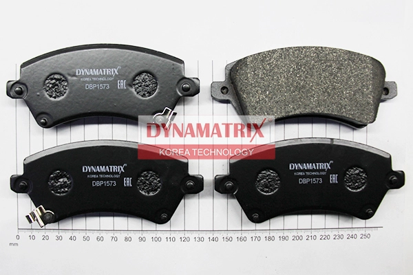 К-кт колодок для диск.тормозов DYNAMATRIX-KOREA DBP1573