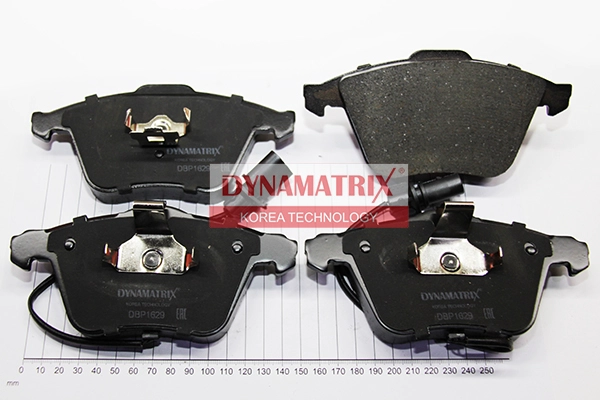 К-кт колодок для диск.тормозов DYNAMATRIX-KOREA DBP1629