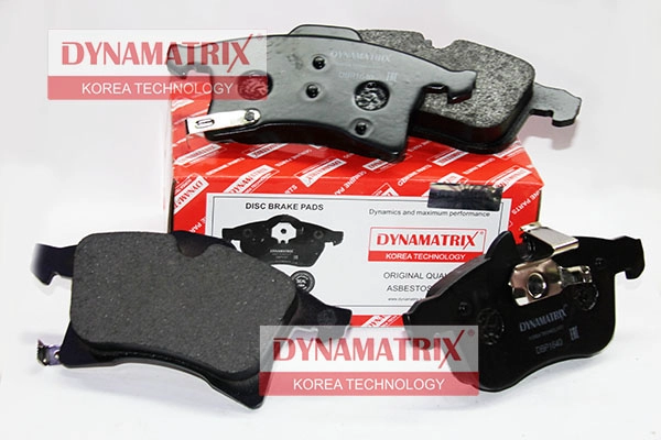 Комплект тормозных колодок DYNAMATRIX-KOREA DBP1640