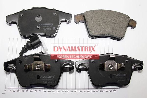 К-кт колодок для диск.тормозов DYNAMATRIX-KOREA DBP1642