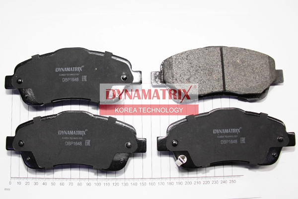 К-кт колодок для диск.тормозов DYNAMATRIX-KOREA DBP1648