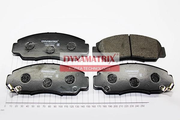 К-кт колодок для диск.тормозов DYNAMATRIX-KOREA DBP1669