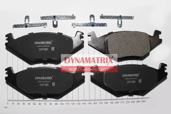 Комплект тормозных колодок DYNAMATRIX-KOREA DBP385