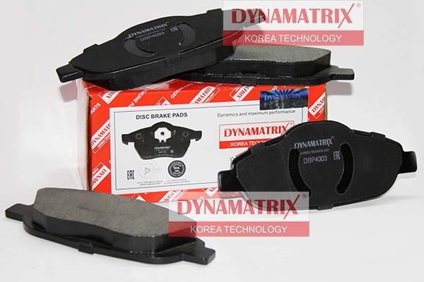 К-кт колодок для диск.тормозов DYNAMATRIX-KOREA DBP4003