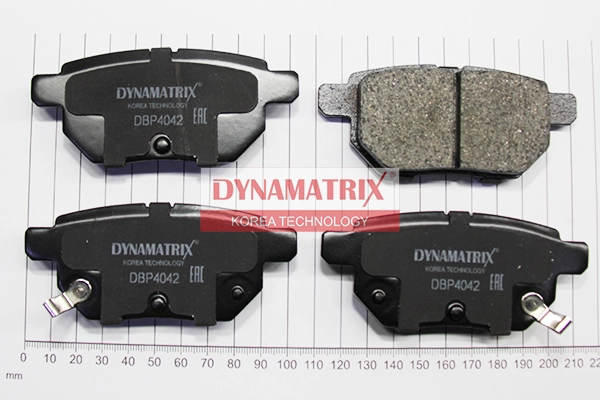 Колодки тормозные DYNAMATRIX-KOREA DBP4042