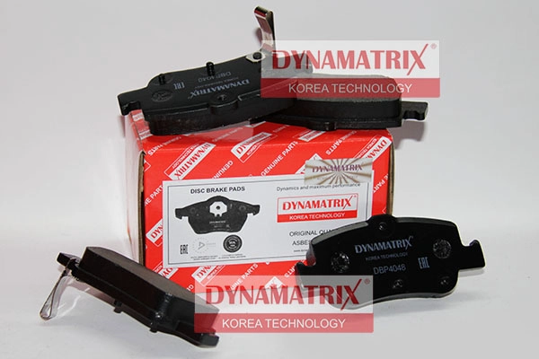 К-кт колодок для диск.тормозов DYNAMATRIX-KOREA DBP4048