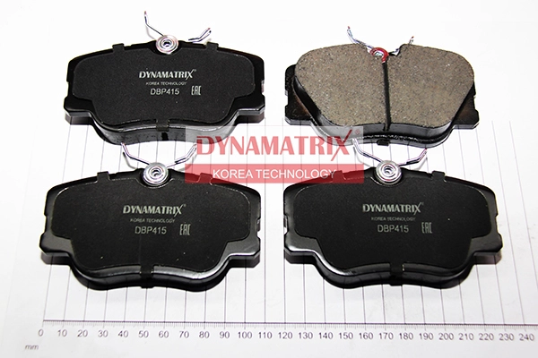 Комплект тормозных колодок DYNAMATRIX-KOREA DBP415