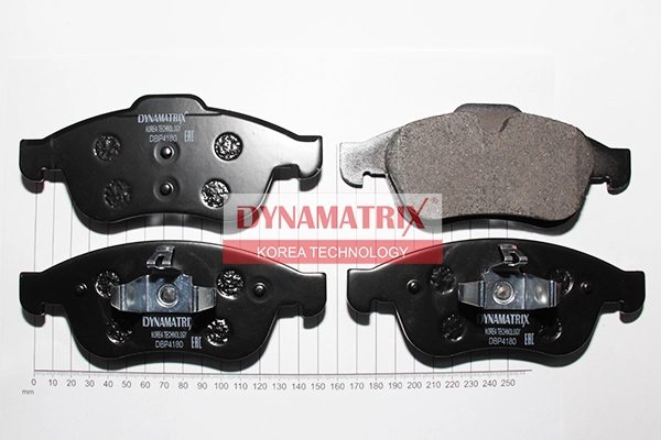Комплект тормозных колодок DYNAMATRIX-KOREA DBP4180