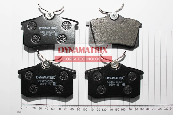 Комплект тормозных колодок DYNAMATRIX-KOREA DBP4183