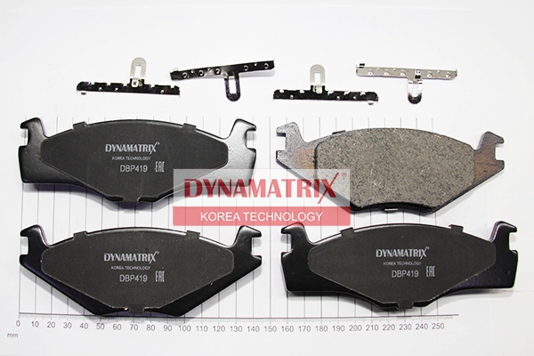 Комплект тормозных колодок DYNAMATRIX-KOREA DBP419