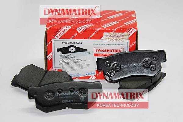 К-кт колодок для диск.тормозов DYNAMATRIX-KOREA DBP4247