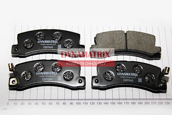 К-кт колодок для диск.тормозов DYNAMATRIX-KOREA DBP848