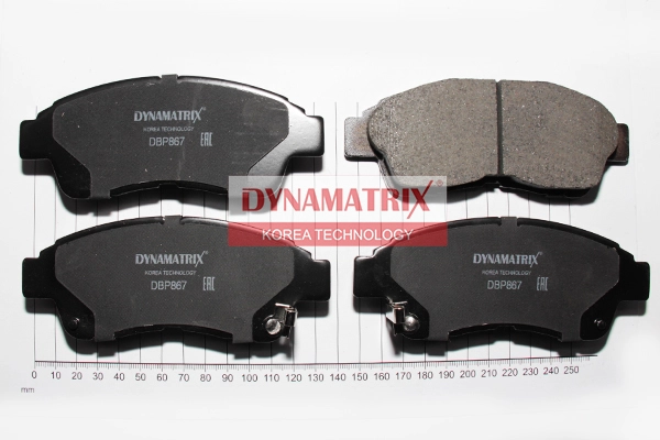 Колодки тормозные DYNAMATRIX-KOREA DBP867