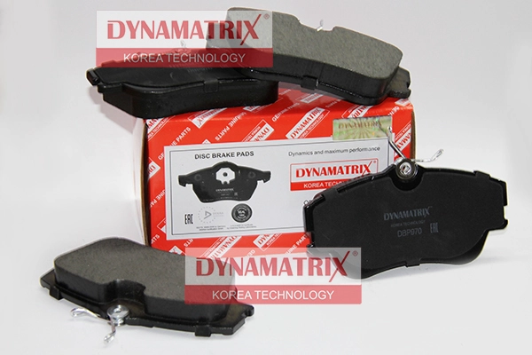 К-кт колодок для диск.тормозов DYNAMATRIX-KOREA DBP970