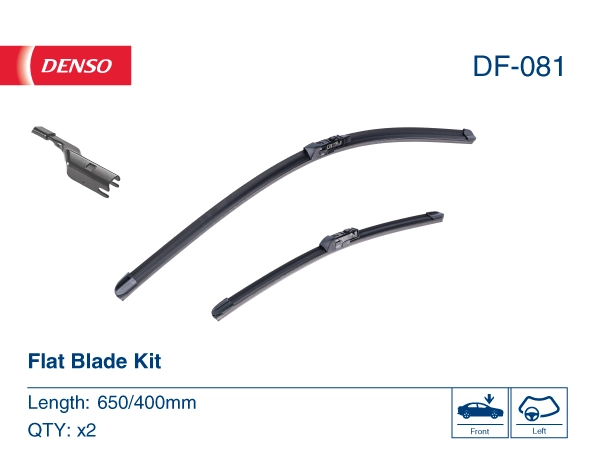 К-т бескаркасных щёток стеклоочистителя DENSO DF-081