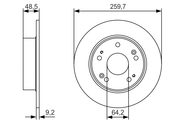 Запчасть BOSCH 0986479T81