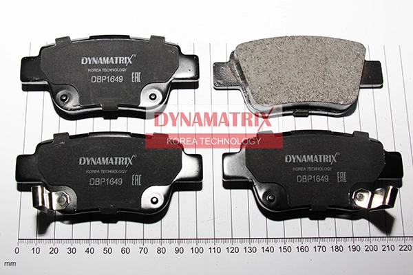 К-кт колодок для диск.тормозов DYNAMATRIX-KOREA DBP1649