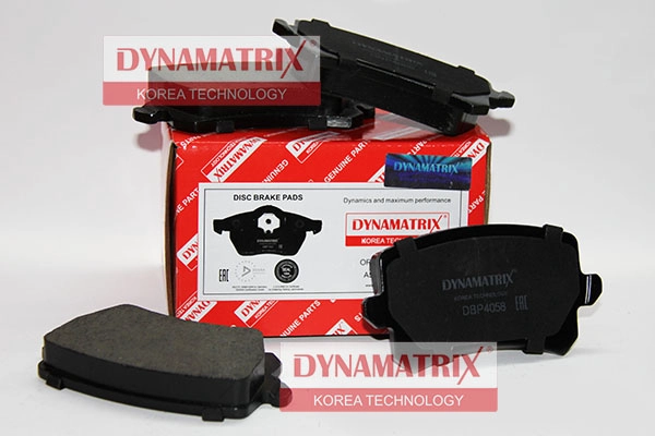 Комплект тормозных колодок DYNAMATRIX-KOREA DBP4058