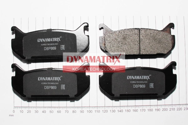 К-кт колодок для диск.тормозов DYNAMATRIX-KOREA DBP869
