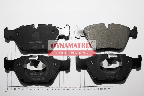 К-кт колодок для диск.тормозов DYNAMATRIX-KOREA DBP1073