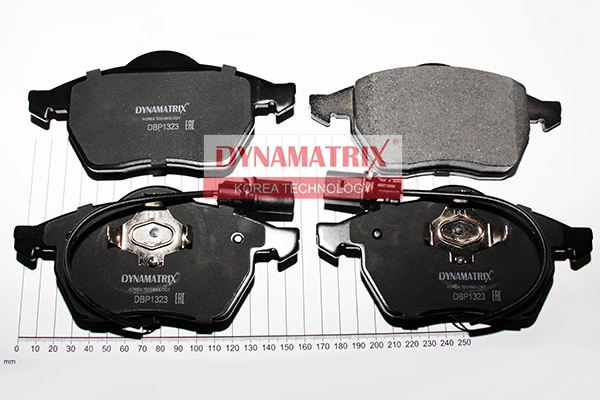 К-кт колодок для диск.тормозов DYNAMATRIX-KOREA DBP1323