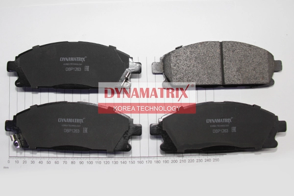 К-кт колодок для диск.тормозов DYNAMATRIX-KOREA DBP1263