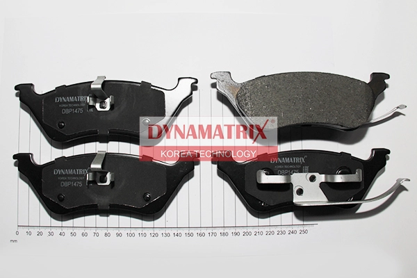 Комплект тормозных колодок DYNAMATRIX-KOREA DBP1475