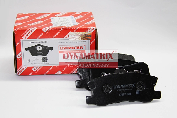 Комплект тормозных колодок DYNAMATRIX-KOREA DBP1604
