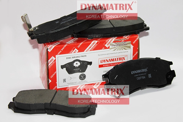 Колодки тормозные дисковые DYNAMATRIX-KOREA DBP764