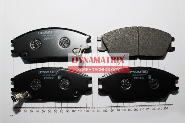 Комплект тормозных колодок DYNAMATRIX-KOREA DBP435
