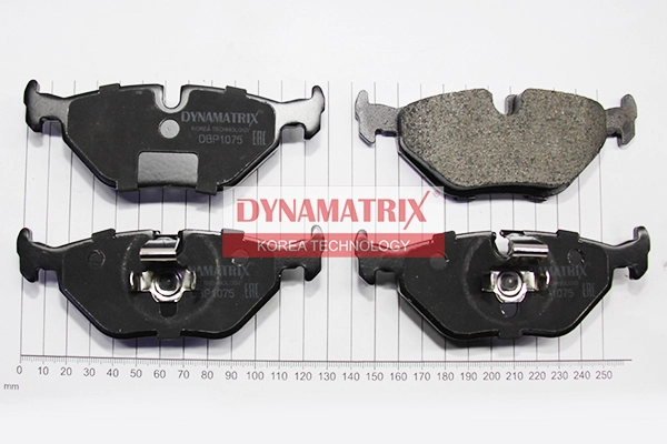 К-кт колодок для диск.тормозов DYNAMATRIX-KOREA DBP1075