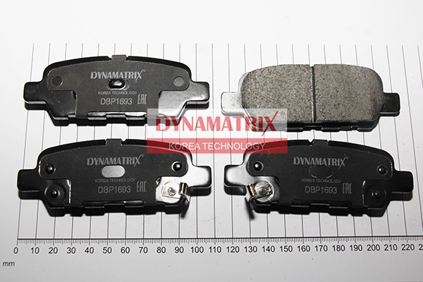 Комплект тормозных колодок DYNAMATRIX-KOREA DBP1693