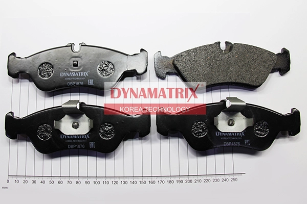 Комплект тормозных колодок DYNAMATRIX-KOREA DBP1876