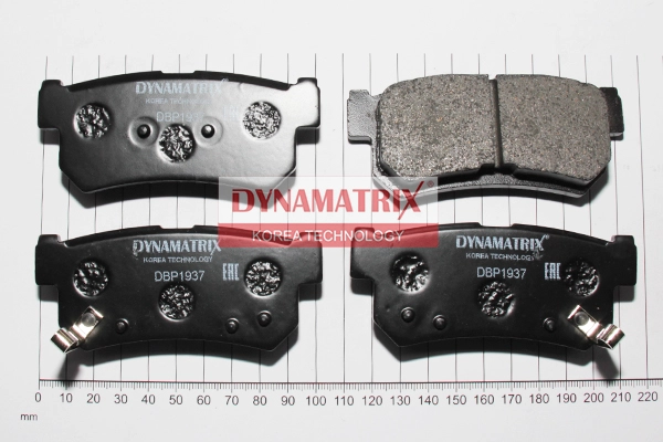 Комплект тормозных колодок DYNAMATRIX-KOREA DBP1937