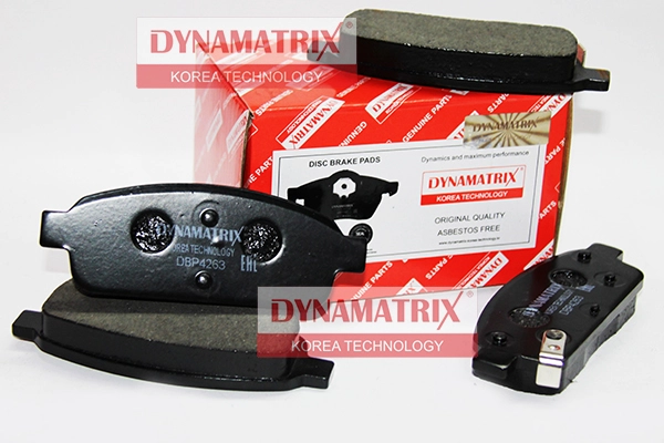 Колодки тормозные дисковые DYNAMATRIX-KOREA DBP4263