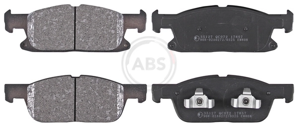Комплект колодок для дисковых тормозов A.B.S. 35127
