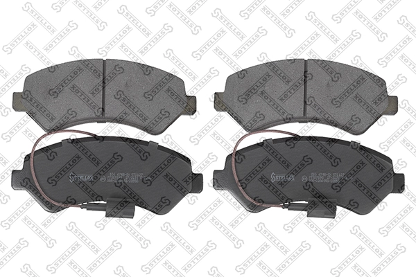 Колодки дисковые передние STELLOX 000 674B-SX