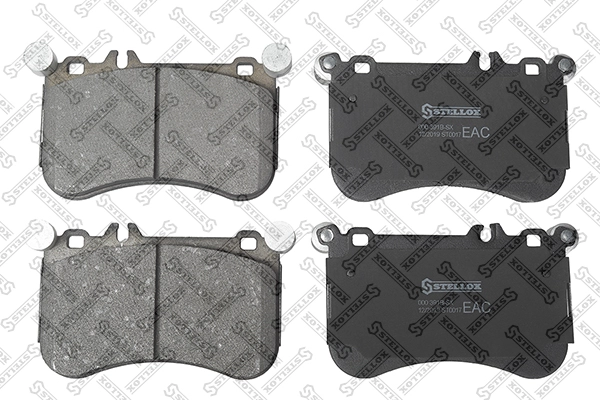 Колодки дисковые п. STELLOX 000 391B-SX