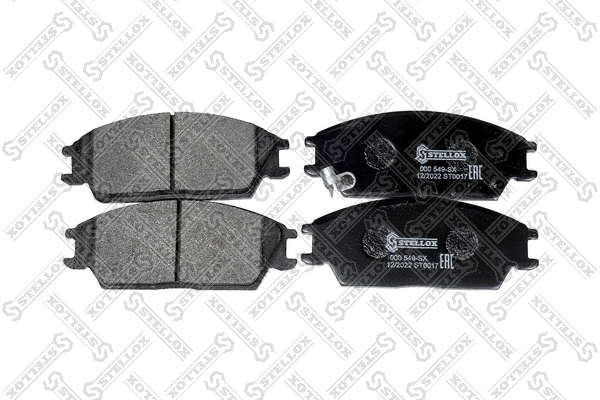 Колодки дисковые передние STELLOX 000 549-SX