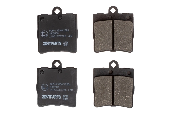 Колодки дисковые задние ZENTPARTS Z07330