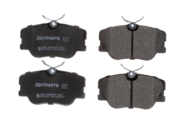 Колодки дисковые передние ZENTPARTS Z07347