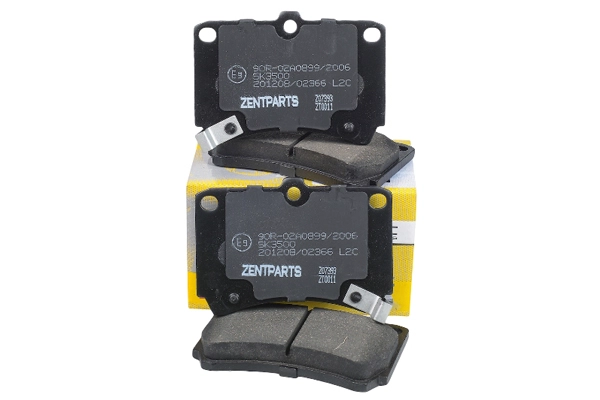 Колодки дисковые передние ZENTPARTS Z07393